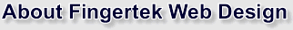 About Fingertek Web Design